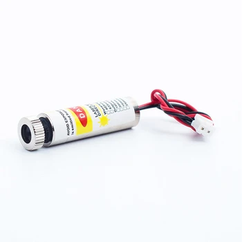 200mW 650nm Laser Modul Red Dot Laserskih Diod Focusable Lasersko Glavo 5V 12 mm DIY Lasersko Graviranje Stroj Deli
