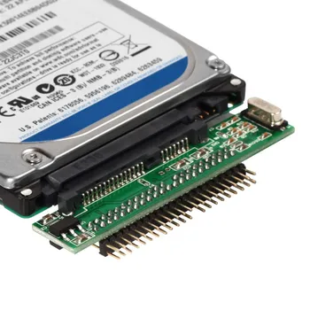 2.5 Inch HDD SSD Serial ATA 7+15P Ženski 44 Pin Moški PATA IDE Port Adapter za Kartico 2.5