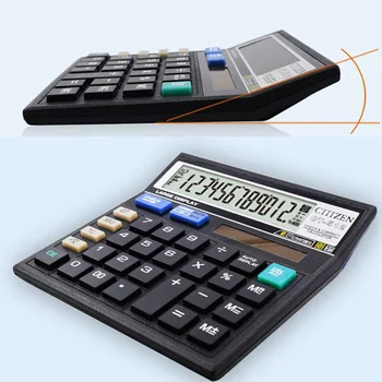 Kalkulator Ekonomično Sončne Dvojno Moč Računalnik Office Home Šoli Poučevanje Študentov Tiskovine Izračun Orodje
