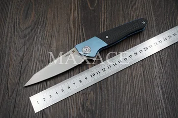 Maxace Dwemer MORILEC Folding Nož EOS Žepni Nož M390 Padec Točke Rezilo