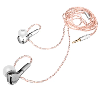 URBANFUN YBF-ISS014 10 mm Berilij Prepone Dinamičnega Voznika in-Ear Slušalke IEM s Snemljivo MMCX Kabel