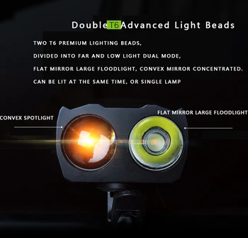 2020 NOVA USB polnilna luč kolo nepremočljiva Kolo rog luči za razsvetljavo svetilka za kolo smerniki kolesarske opreme,
