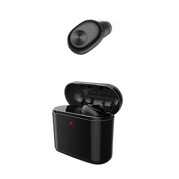 BL1 TWS Brezžična tehnologija Bluetooth Eno Uho Slušalke Športni Mini Stereo Slušalke slušalka s Prenosnimi Polnjenje Primeru za Mobilni Telefon