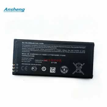 Ansheng Visoke Kakovosti 2000mAh BV-T3G baterija za Microsoft Nokia Lumia 650 RM-1154 BVT3G Pametni telefon