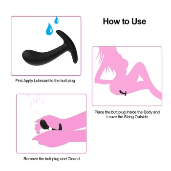 Mini Erotično Bullet Vibrator Sex Igrače Za Ženske Mehke Silikonske Analne Butt Plug Prostate Massager Odraslih Gay Sex Igrače Trainer Kit