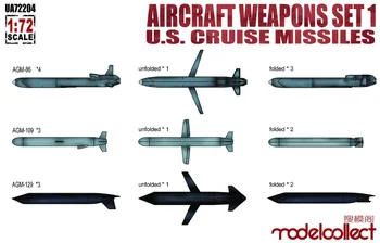 Modelcollect UA72204 1/72 Zrakoplova orožja set1 U. S. križarjenje raket