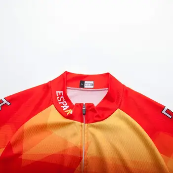 2020 Španija reprezentance Kolesarjenje Oblačila Kolo Jersey Ropa Mens Kolesarski Poletje Pro Kolesarski Dresi 9D Gel Blazinico Kolesarske Hlače