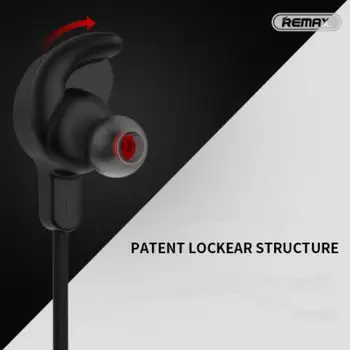 Remax RB-S5 Brezžične Slušalke Športne Bluetooth V4.1 Slušalke Stereo Slušalke za Prostoročno uporabo za IPhone, IPad Xiaomi Telefoni