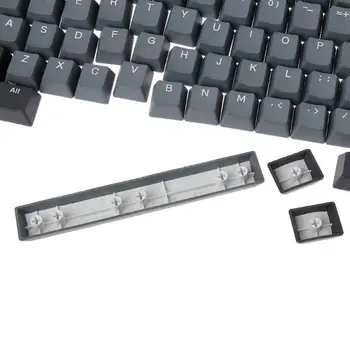Dolch Črno Siva Mešani Debele PBT 108 Keycaps OEM Češnja Profil ANSI Postavitev Bi-Color Vbrizgavanje Nad Oblikovanjem Keycap