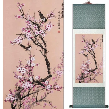 Ptice in rože Umetnosti Slikarstva Home Office Dekoracijo Kitajski poiščite slikarstvo ptic slikarstvo 19081705