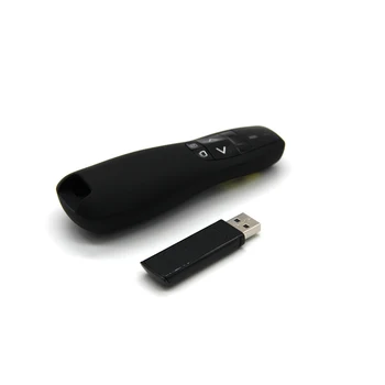 R400 2,4 Ghz USB Wireless Presenter Rdeč Laserski Pero Kazalec PPT Daljinski upravljalnik z Ročnimi Kazalec za Predstavitev