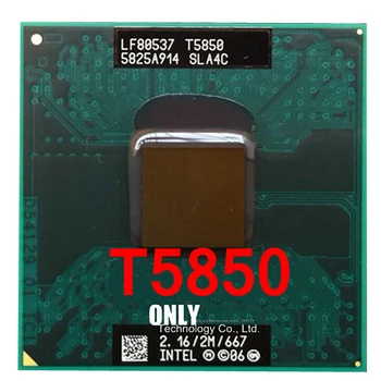 Brezplačna dostava za Prenosnik CPU T5850 SLA4C 2.16 GHz 2MB, Dual Core Zvezek procesorji Laptop CPU Novo in Originalno