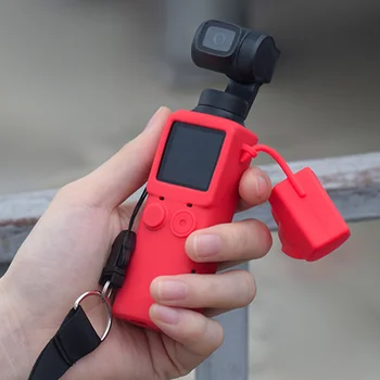 FIMI PALM Silikona Primeru Shockproof Zaščitni Pokrov Objektiva Lupini Z Zapestje Traku Za Fimi Palm Gimbal dodatno Opremo Fotoaparata