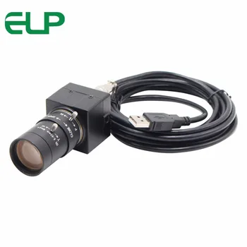 H. 264 CCTV Sony IMX322 5-50mm Objektiv Varifocal Mini USB Webcam Kamero 1080P Android,Linux, Windows za Video Konference