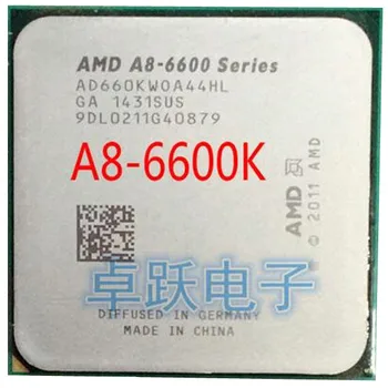 AMD A-Serije A8-6600K A8 6600K FM2 Quad-Core CPU deluje pravilno Desktop Processor brezplačna dostava