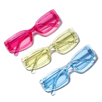 Nova Moda Vintage sončna Očala Ženske blagovne Znamke Oblikovalec Retro Sunglass Pravokotnik sončna Očala Ženski UV400 Objektiv Eyewears
