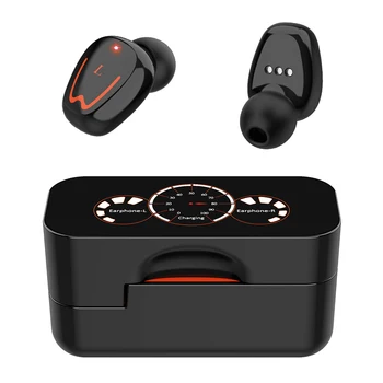 Brezžične Bluetooth Slušalke Nepremočljiva Touch Kontrole Čepkov s Polnjenjem Polje Brezžične Slušalke