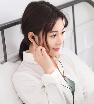 2018 Novo Izvirno Xiaomi Mi Dual Gonilnik za Slušalke 3.5 mm Pol V Uho DC Dinamično Keramični Slušalke Z Mikrofonom Za Xiaomi Samsung