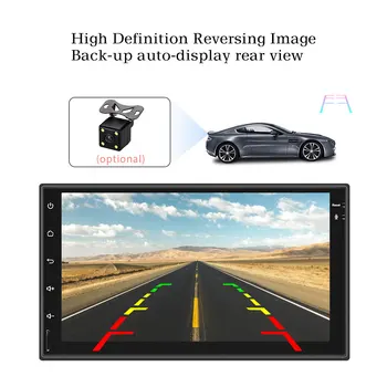 AMPrime 2Din avtoradio Android 8.0 Univerzalna Dotik Avto DVD Predvajalnik, GPS Navigacija WiFi, Bluetooth HD Radio Predvajalnik Večpredstavnostnih Radio