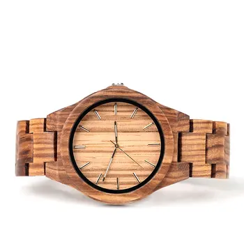 ELMERA lesene watch clok moških relogio masculino lesa ure moške gledajo lesa, ročno moški