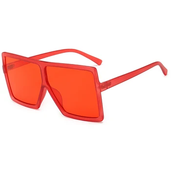 Nova Edinstvena Velik Okvir Gradient Odtenki Ženske sončna Očala blagovne Znamke Oblikovalec Kvadratnih sončna Očala Moški Ženski Oculos De Sol UV400 O4