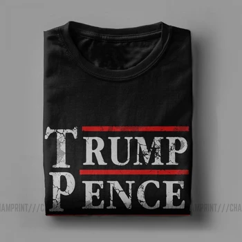 Človek je Majica Adut Pence 2020 Hipster Kratkimi Glasovanje ZDA Tees Crewneck Oblačila Čistega Bombaža Poletje Slog T-Majice