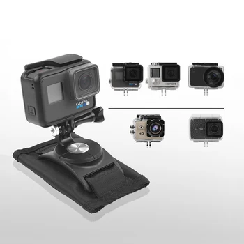 Gopro Šport Fotoaparat Nahrbtnik Posnetek Gori 360-Stopinjski Rotacijski Za Xiaomi Yi za Gopro Hero7 6 5 4 delovanje Fotoaparata Dodatki