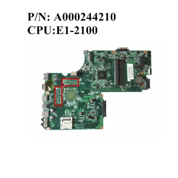 Odlična Original Za Toshiba C70D C75D C70D-Prenosni računalnik z Matično ploščo Z E1-2100 DDR3 A000244210 DA0BD9MB8F0 Dela