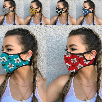 Za večkratno uporabo Krpo Maske Stroj Obraz Obloge, Lažje Dihanje Nos, Usta Facemasks za Potovanja Prah Onesnaževanja Varstvo