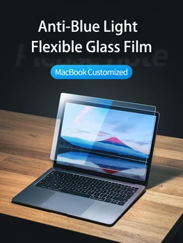KPAN anti-modra Laptop Prilagodljiv Stekla Film MacBook Pro 15-palčni Zaslon Patron Model A1707 A1990 s sledilno Film