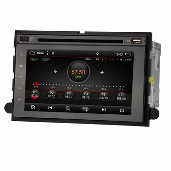 Eunavi IPS Zaslon, Avto DVD-2 din radio stereo za Ford 500/F150/Explorer/Edge/Ekspedicijo/Mustang/fusion/Freestyle GPS multimedia