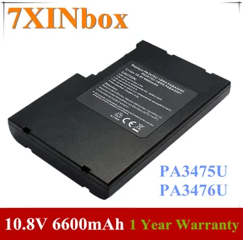 7XINbox 10.8 V 6600mAh PABAS080 PABAS081 PA3475U PA3476U Laptop Baterija Za Toshiba Qosmio F30/670LS G40/97C G30 G35 G40 G50 G55
