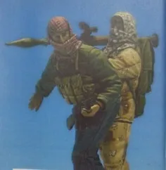 1/35 obsega modern warfare teroristi 2 osebi Smolo Model Kit slika Brezplačna Dostava