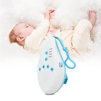 Baby Spanja belega šuma pralni Soothers Snemanje Zvoka Glasu Tipalo z 8 Pomirja Zvok Auto-off Timer, Baby monitor