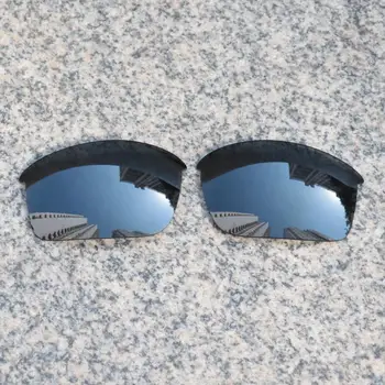 Debelo E. O. S Polarizirana Enhanced Zamenjava Leč za Oakley, Bottle Rocket sončna Očala - Black Chrome Polarizirana Ogledalo