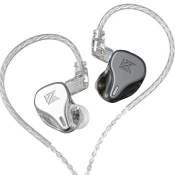 KZ DQ6 3DD Dinamičnega Voznika HIFI V Uho Slušalke z Visoko Ločljivostjo Slušalke šumov Slušalke KZ ASX ZAX EDX ZSX CCA CS16