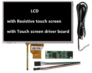 9-palčni LCD-zaslon na dotik AT090TN10 20000938-30 AT090TN12 Odpornost Kapacitivni Računalnike z voznikom odbor