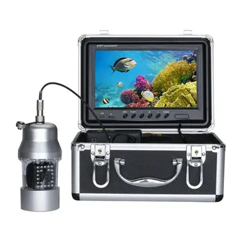 Podvodni Ribolov Video Kamero, Fish Finder 9 Inch DVR Snemalnik Barvni Zaslon Nepremočljiva 22 Led 360 Stopinjsko Obračanje Fotoaparat 15M