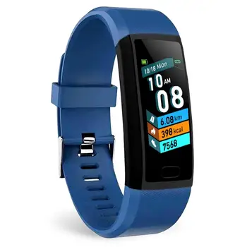 118 Plus Smart Manšeta Pametno Gledati Fitnes Tracker Spanja Spremljanje Vremenske Napovedi Pametna Zapestnica Nepremočljiva Smartband Z GPS