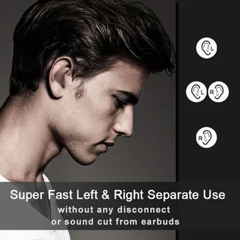 2021 Novi i30 Super X tws 1:1 kopijo super moči 5h i30tws brezžične slušalke 6D super bass Bluetooth 5.0 za iOS Android