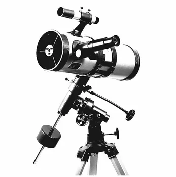 Visionking 1000114 Reflektor Prostor Astronomski Daljnogled, Visoka Moč Ekvatorialno Montažo Oko Zvezda, Planet, Luna Jupiter Saturn