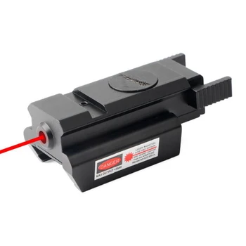 Novo 8817 Taktično Področje Weaver Picatinny Gori Collimator Red Dot Laser Pogled za 20 mm Skladbo Objemka Pištolo Pištolo Pištolo Glock