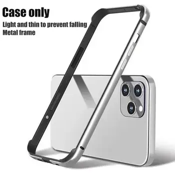 Aluminijast Okvir Kovinski Odbijača Primeru Za iPhone 12 11 Pro Max 11 Mini SE 2020 iPhone7 7 8 Plus XSMAX Xr Xs ProtectCase Telefon Meji