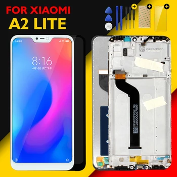 Začetni Zaslon Za Xiaomi Mi A2 Lite LCD-Zaslon na Dotik Multi Plošča Redmi 6 Pro LCD Računalnike Skupščine Zamenjava Rezervnih Delov