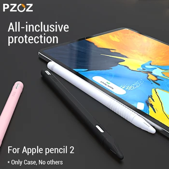 PZOZ Za Apple Svinčnik 2 Primera iPad Pro 2018 Svinčnik Tablet Dotik, Pisalo Zaščitni ovitek Torbica za Prenosni mehko Silicij Primeru
