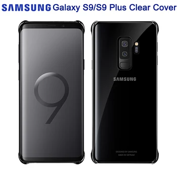 Original Samsung Pregleden primeru Za Galaxy S9 S9Plus S9 Plus Pregleden Hrbtni Pokrovček PC Anti-Spusti Galvanizacijo