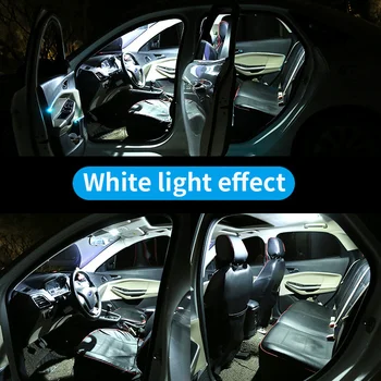 9x Canbus Napak LED Notranja Luč Kit Paket za obdobje 2010-2013 Mazda 3 Sedaan ali Hatchback Avto Dodatki Zemljevid Dome Luč