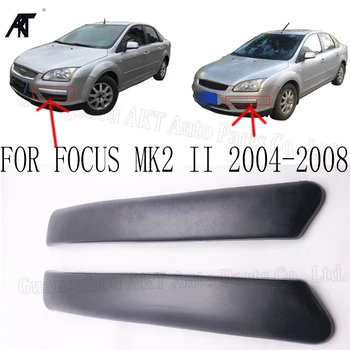 Desno na & Levi Strani Zunanjost Sprednji Odbijač Rešetka Luči za Meglo Kritje Trim za Ford Focus 2005-2006