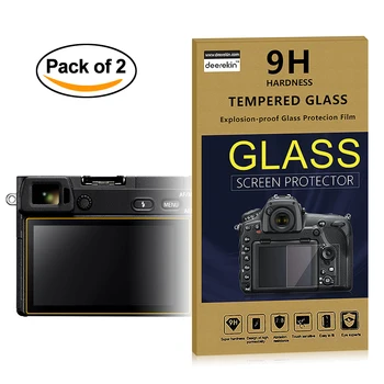 2x Samolepilne 0,25 mm Steklo LCD Screen Protector za Sony Alpha A6600 A6400 A6100 A6300 A6000 A5000 A3000 Digitalni Fotoaparat