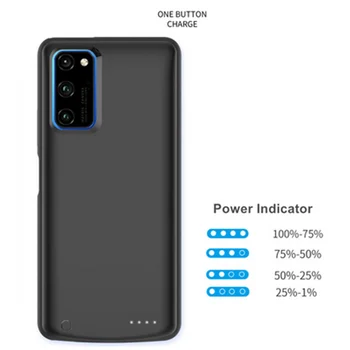 Pokrov Moči Banke tanek Pametni Telefon Baterija Primeru za Huawei Honor V30 Baterije Primeru Nove Polnilnik Primeru za Huawei Honor V30 Pro Primeru